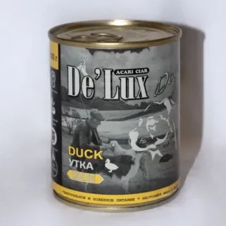Корм для собак консервы ACARI CIAR DE`LUX DOG DUCK