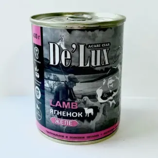 Корм для собак консервы ACARI CIAR DE`LUX DOG LAMB